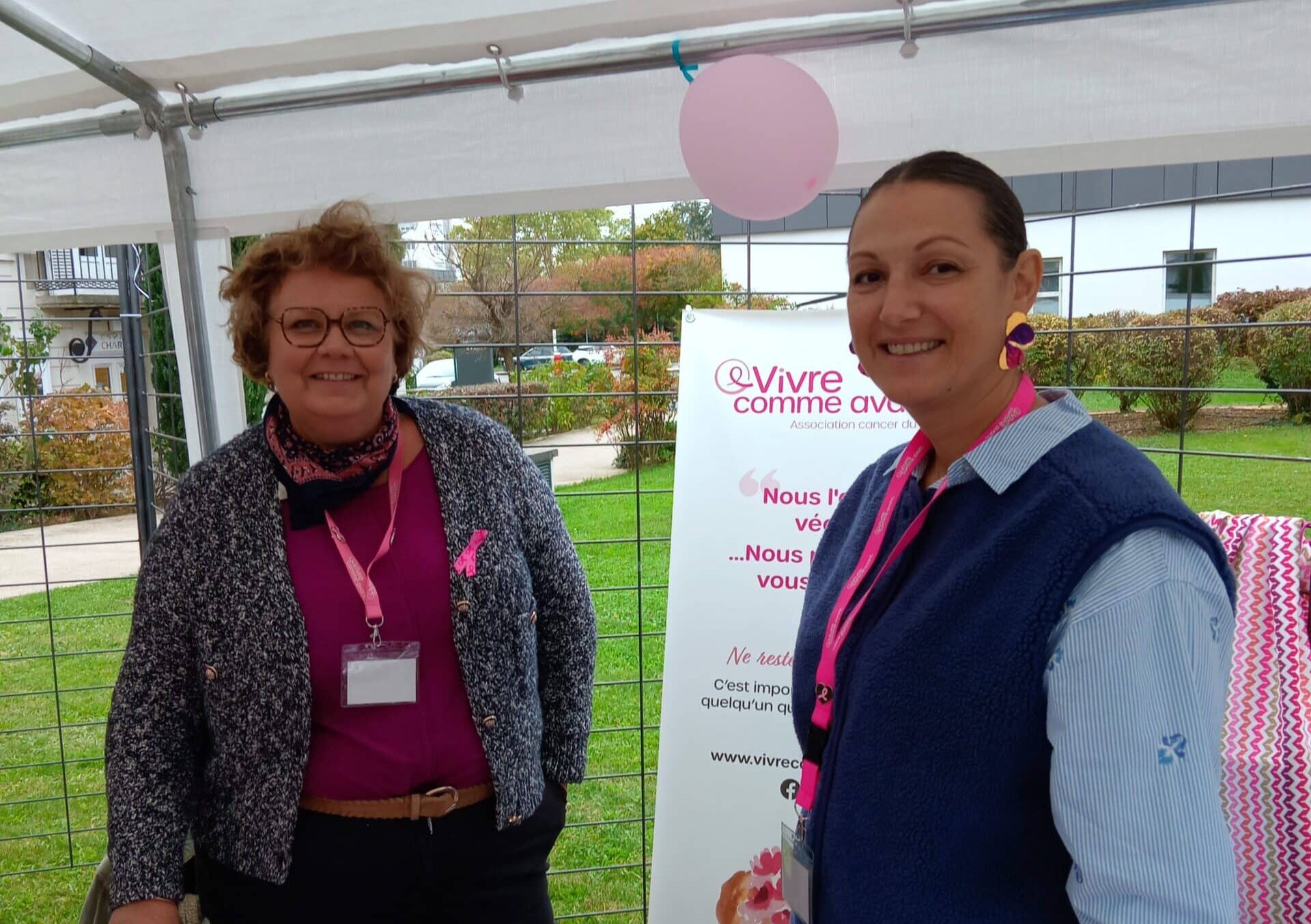 Stand à la Clinique Charcot