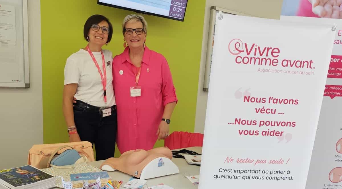 Stand Octobre Rose 2025 à l’hôpital Émile Muller 
