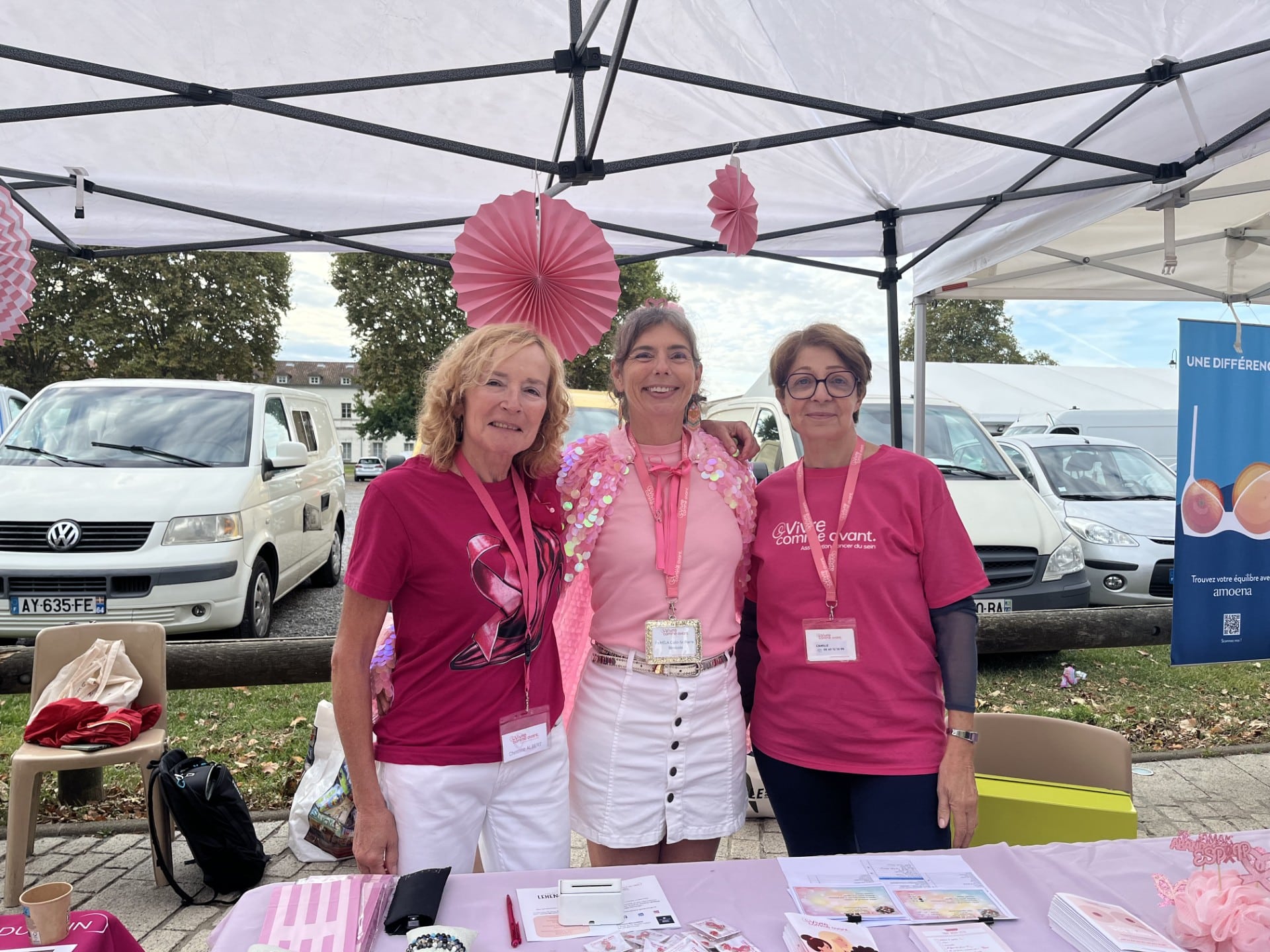 Journée Octobre Rose organisée par la mairie de Bayonne